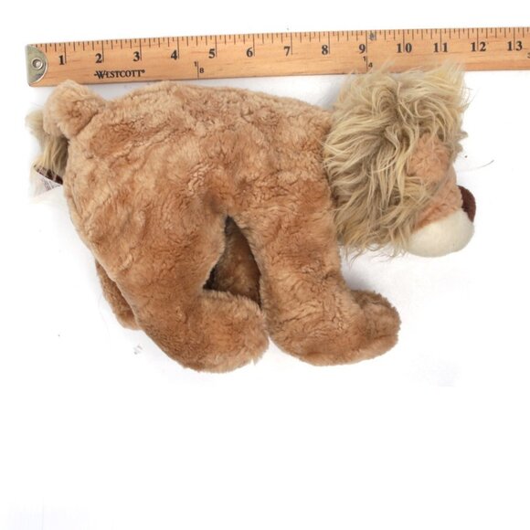 Vintage GUND Shaggy Mane Lion Plush Stuffed Animal Toy Brown 64U1458 - Picture 10 of 11